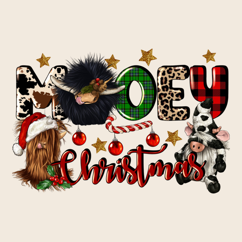 Mooey Christmas Zipper Hoodie by CowGirlArtShop | Teevron