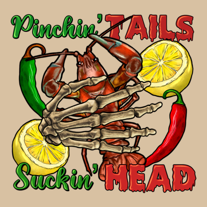 Pinchin' Tails Suckin' Head Crawfish Heavyweight Hoodie by FaDigitalArtStudio | Teevron