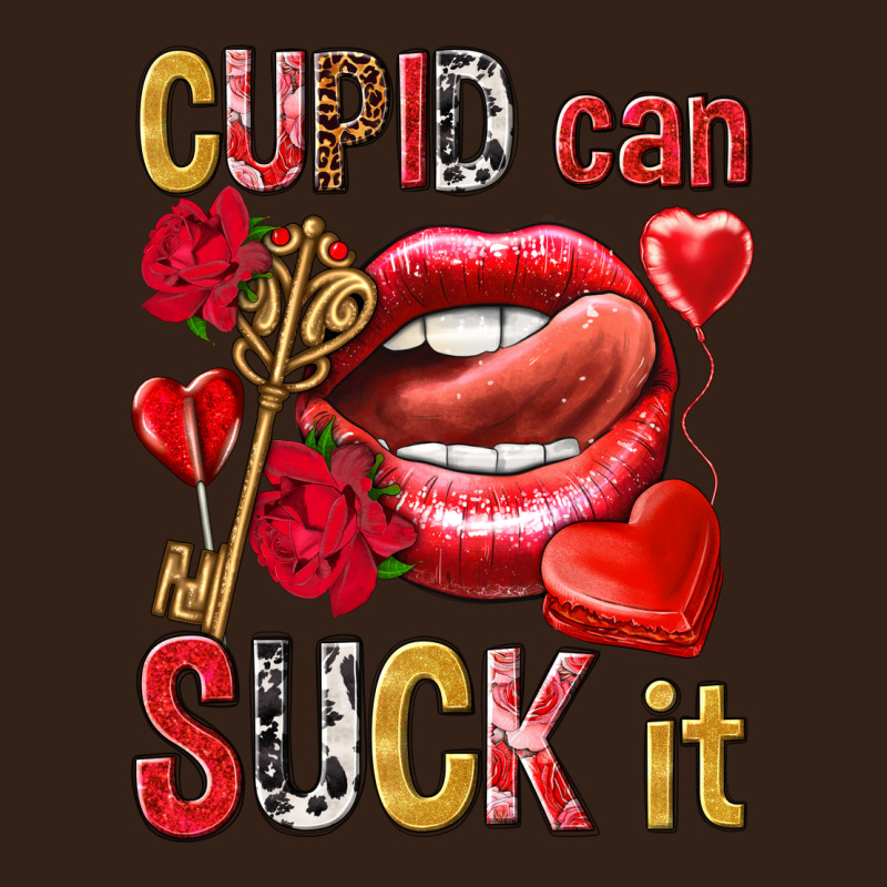 Cupid Can Suck It Heavy Core Tee by NancyCooperArtShop | Teevron