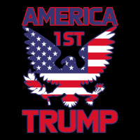 Trump America First Eagle Heavyweight Sweatshirt | Teevron
