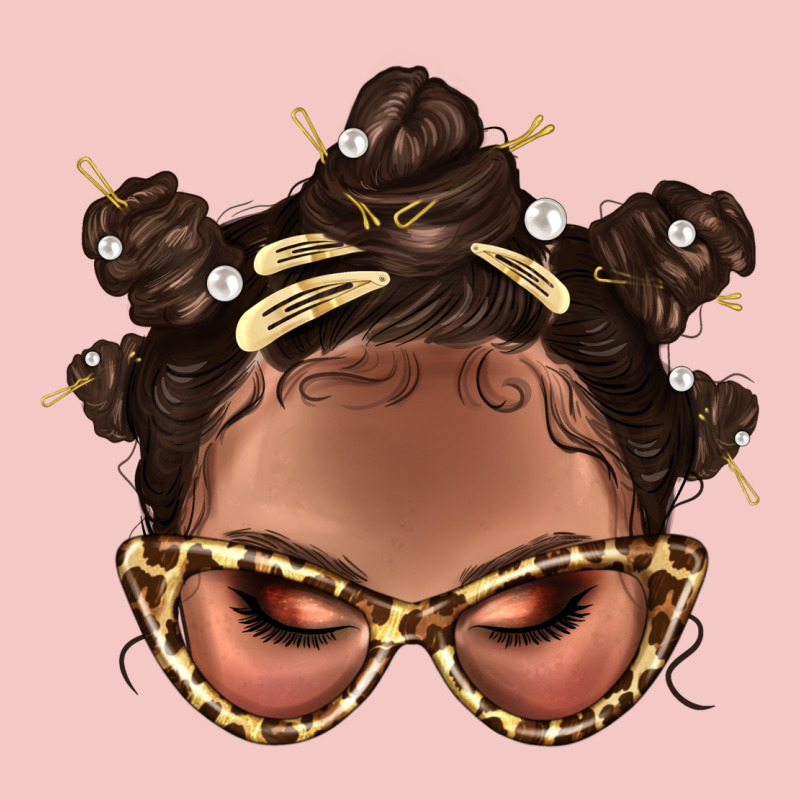 Afro Bantu Knots Hairstyles Messy Bun With Clasp Bbs  2 Urban Heavy Tee by BundleAndBundleShop | Teevron