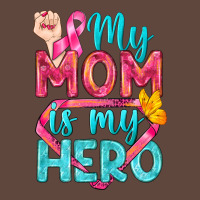 My Mom Is My Hero Breast Cancer Classic Tee | Teevron