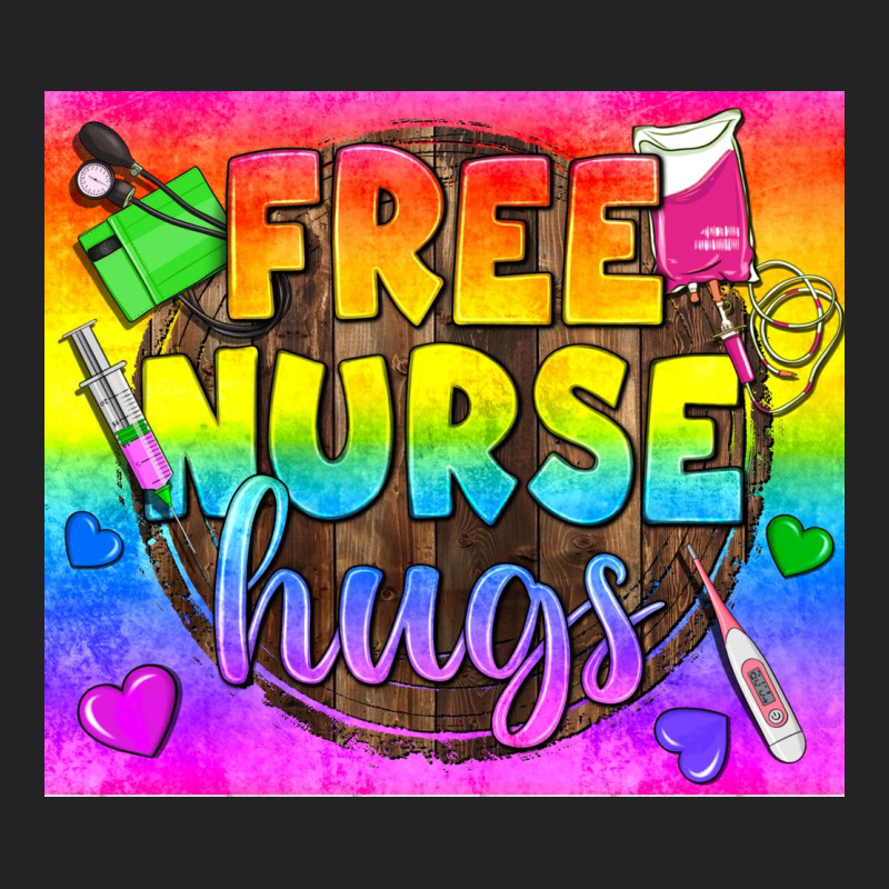 Free Nurse Hugs Lgbtq+ Tumbler Vintage Tee by BundleAndBundleShop | Teevron