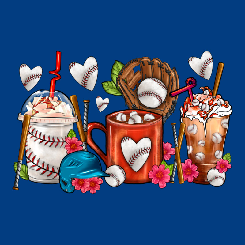 Baseball Coffee Cups Premium Sweatshirt by FaDigitalArtStudio | Teevron