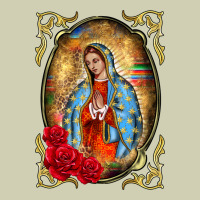Our Lady Of Guadalupe Frame Heavy Core Tee | Teevron
