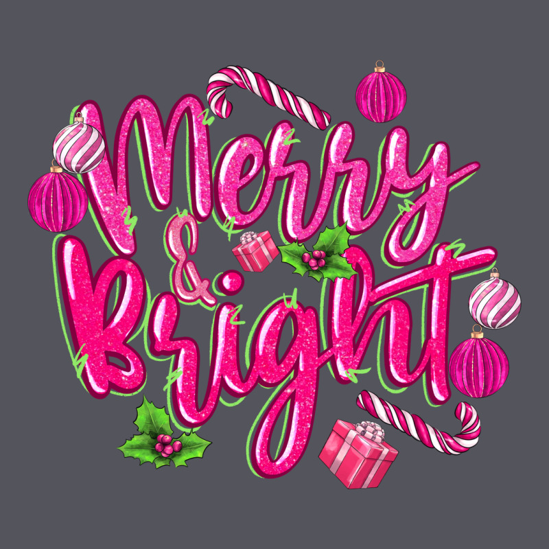 Merry And Bright Vintage Hoodie by MaliasSmallBusiness | Teevron