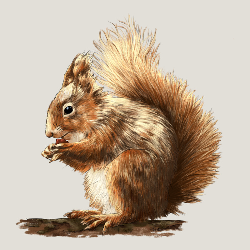 Squirrels Heavy Core Tee by LillyAllenDesigns | Teevron