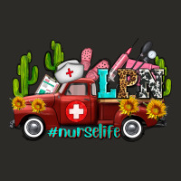 Lpn Nurse Truck With Cactus And Sunflowers Heavy Core Tee | Teevron