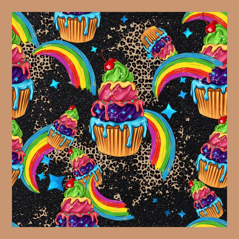 Pride Cupcake Seamless Pattern Heavyweight Hoodie by FaDigitalArtStudio | Teevron