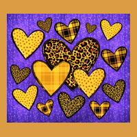 Team Spirit Color Purple And Gold Urban Heavy Tee | Teevron