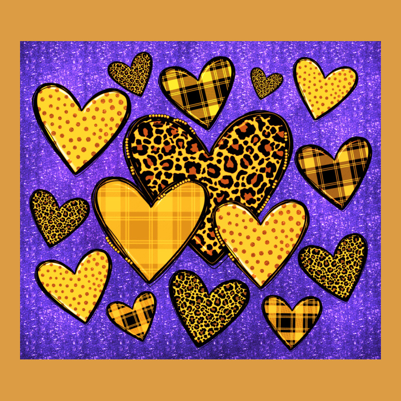 Team Spirit Color Purple And Gold Urban Heavy Tee by JahusDesignShop | Teevron