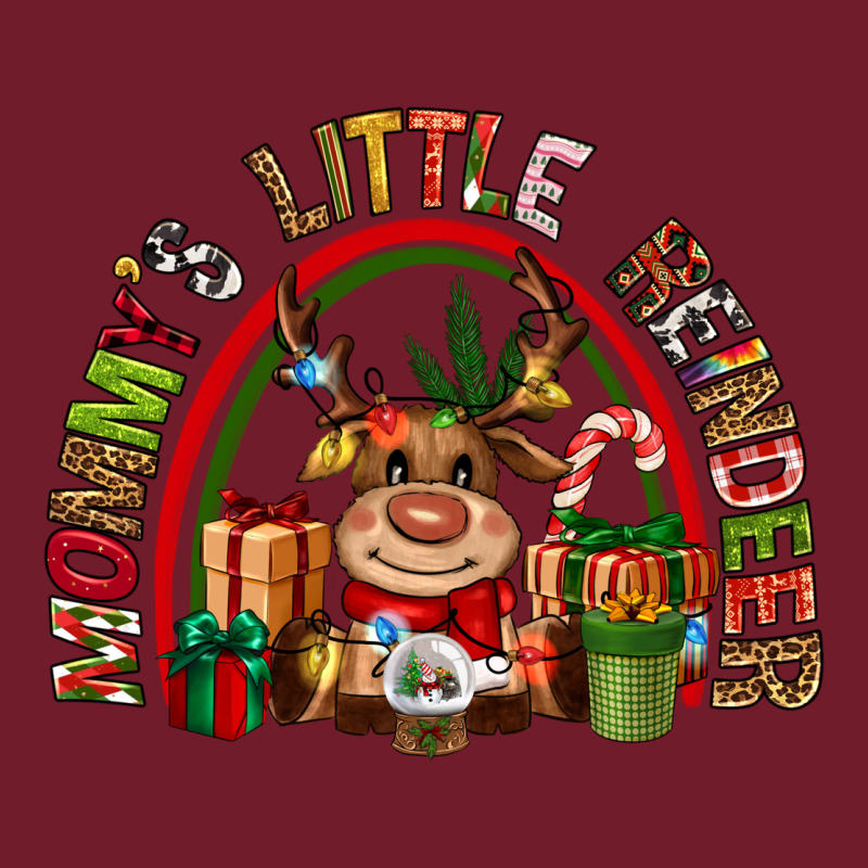 Mommys Little Reindeer Christmas Zipper Hoodie by CowGirlArtShop | Teevron