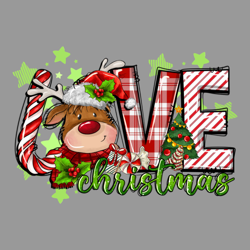 Love Christmas Deer Vintage Hoodie by MaliasSmallBusiness | Teevron