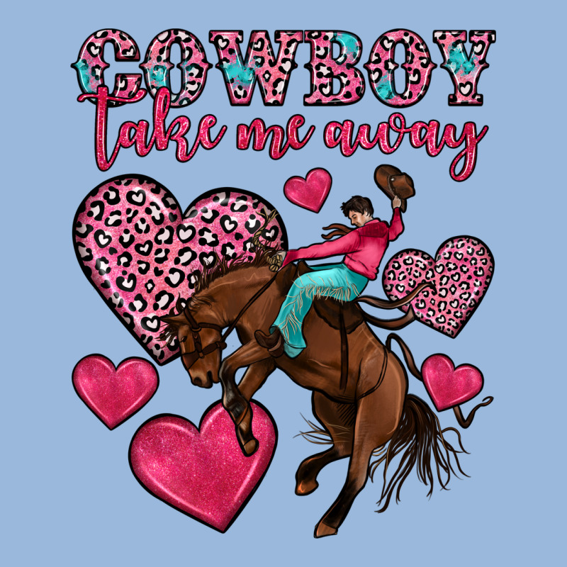 Cowboy Take Me Away Premium Hoodie by OliviaCreatesArt | Teevron