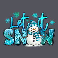 Let It Snow Winter Snowman Vintage Hoodie | Teevron