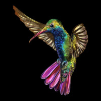Broad Billed Hummingbird Premium Tee | Teevron