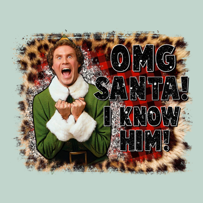 Omg Santa I Know Him Elf Zipper Hoodie by CowGirlArtShop | Teevron