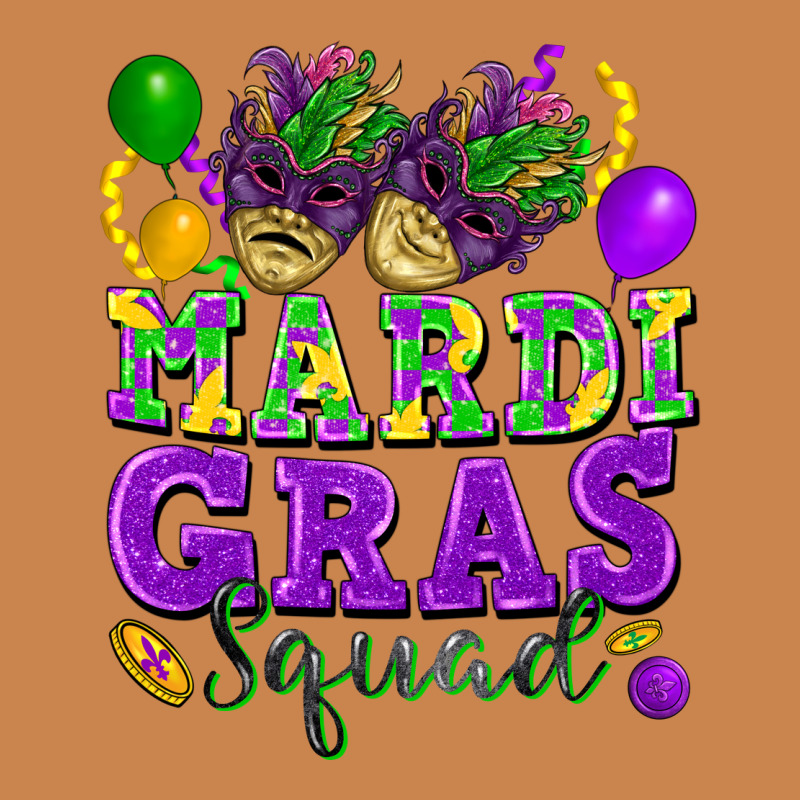 Mardi Gras Squad Heavyweight Hoodie by FaDigitalArtStudio | Teevron