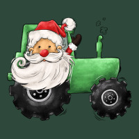Santa Tractor Zipper Hoodie | Teevron