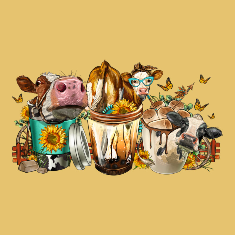 Cows And Coffee Premium Sweatshirt by FaDigitalArtStudio | Teevron
