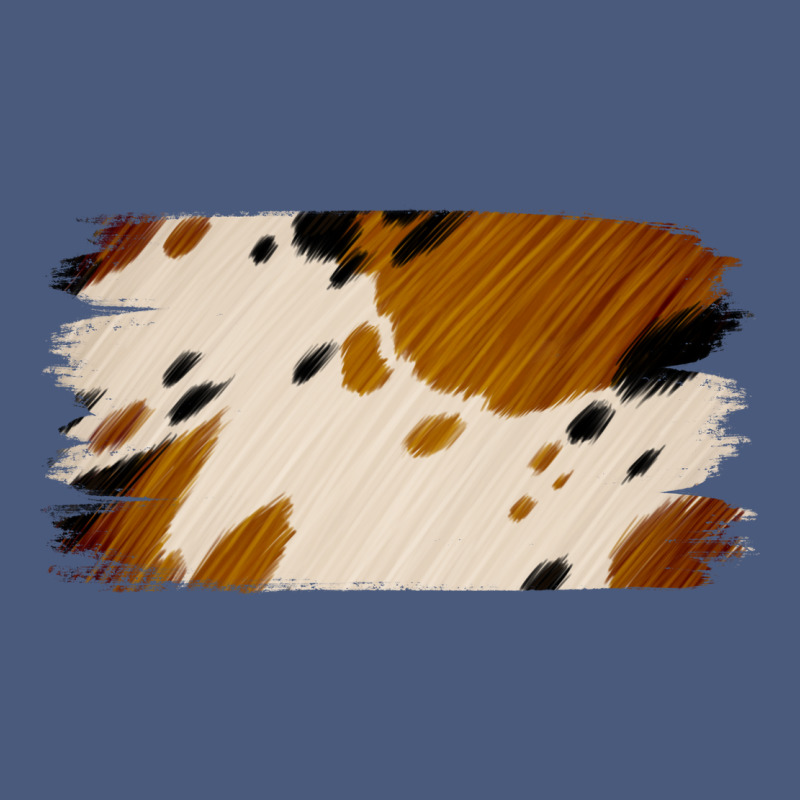Cowhide Black And Light Brown Brushstroke Vintage Hoodie by Jasminsmagicworld | Teevron
