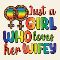Just A Girl Who Loves Her Wifey Vintage Tee | Teevron