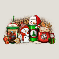 Christmas Snow Coffee Cups Heavy Core Tee | Teevron