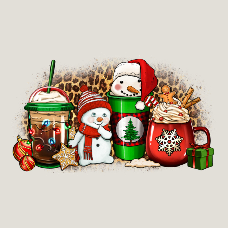 Christmas Snow Coffee Cups Heavy Core Tee by Jasminsmagicworld | Teevron