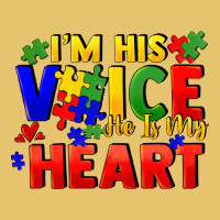 I'm His Voice He Is My Heart Premium Sweatshirt | Teevron