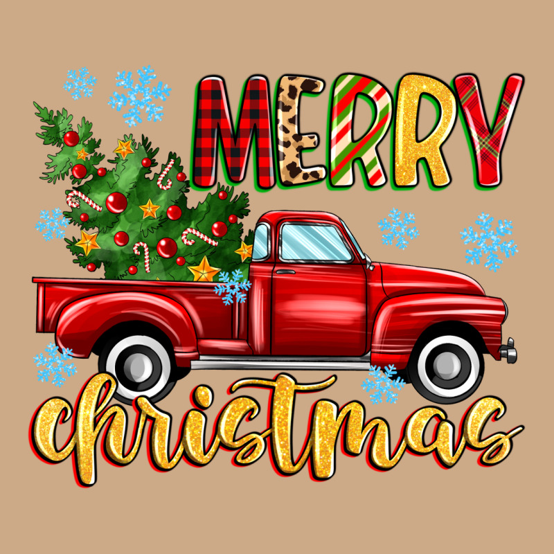 Merry Christmas Truck Vintage Hoodie by MaliasSmallBusiness | Teevron