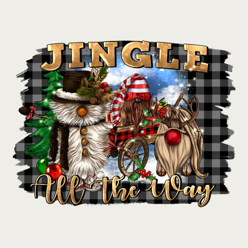 Jingle All The Way Zipper Hoodie by CowGirlArtShop | Teevron