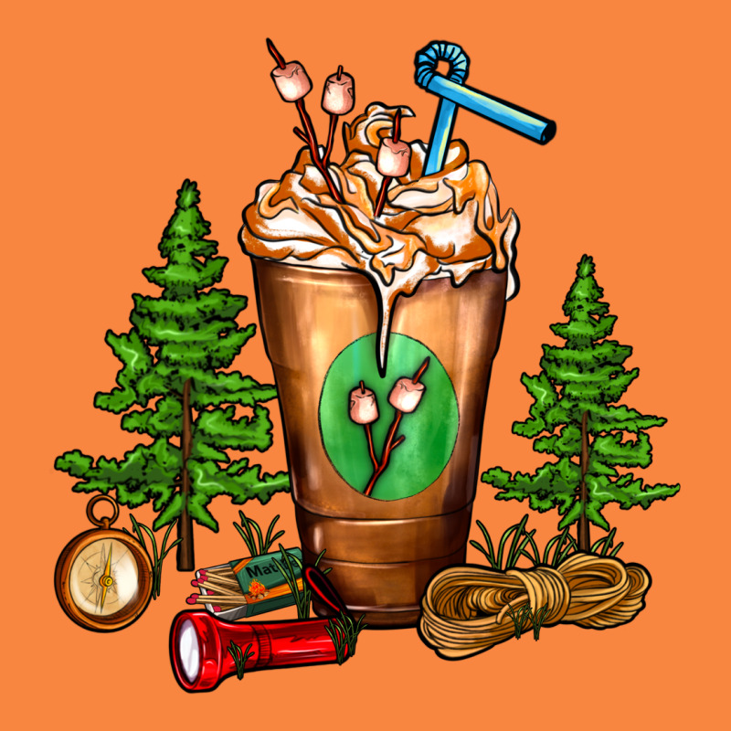 Camping Cold Drink Frappe Premium Sweatshirt by FaDigitalArtStudio | Teevron