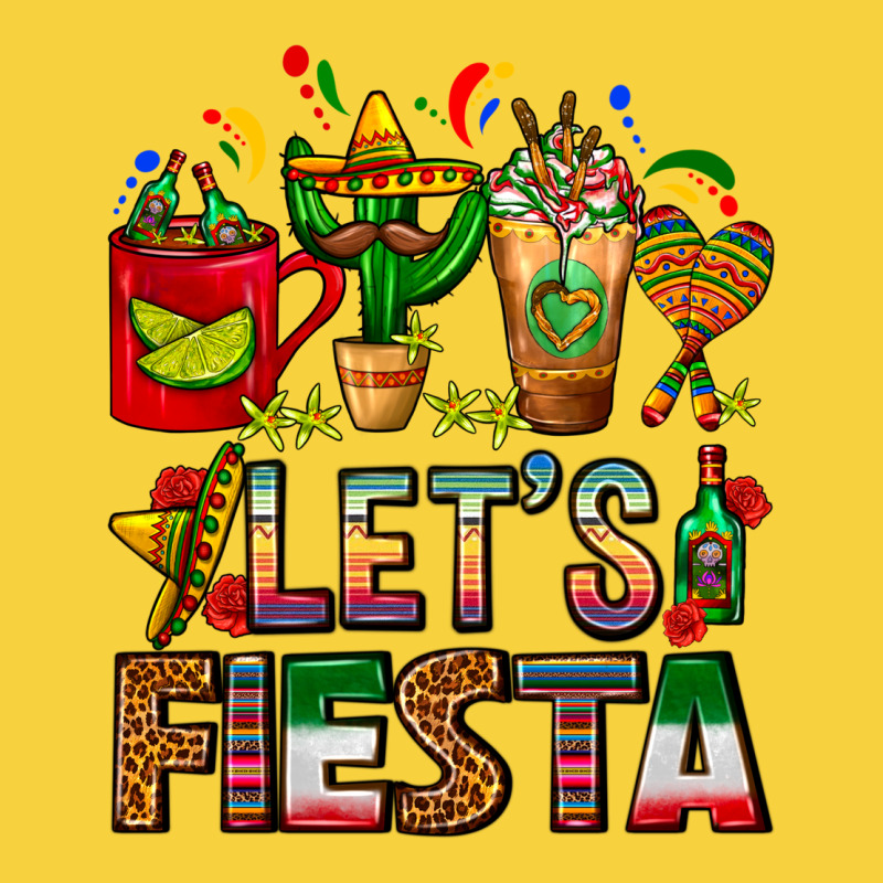 Let's Fiesta Mexico Coffee Cups With Cactus Premium Sweatshirt by FaDigitalArtStudio | Teevron