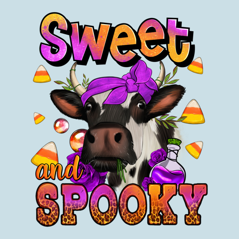 Sweet And Spooky Halloween Cow Ladies Tee by Jasminsmagicworld | Teevron