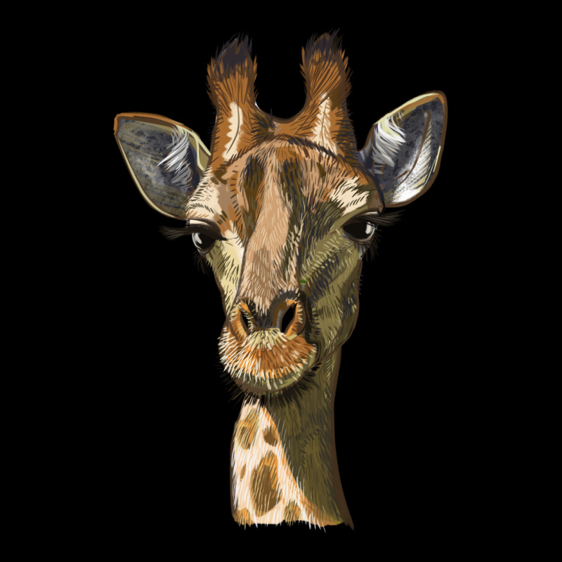 Giraffe Head Heavy Core Tee by LillyAllenDesigns | Teevron