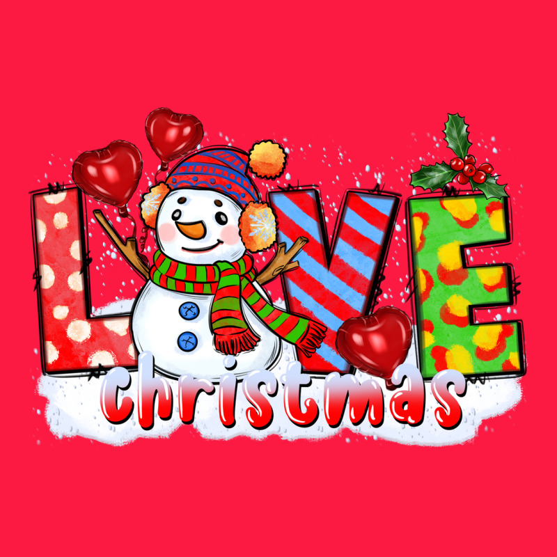 Love Christmas Snowman Zipper Hoodie by CowGirlArtShop | Teevron