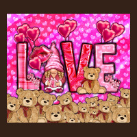 Love Gnome With Bear Heavy Core Tee | Teevron