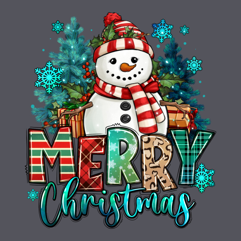 Merry Christmas Snowman Vintage Hoodie by MaliasSmallBusiness | Teevron