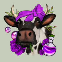 Halloween Roses Cow Ladies Tee | Teevron