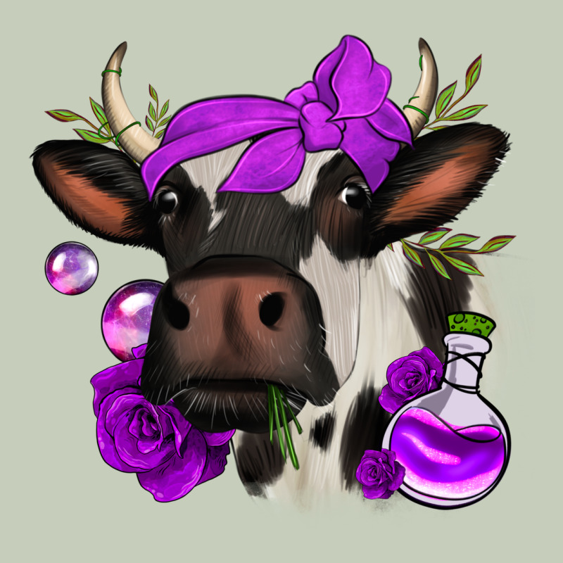 Halloween Roses Cow Ladies Tee by Jasminsmagicworld | Teevron
