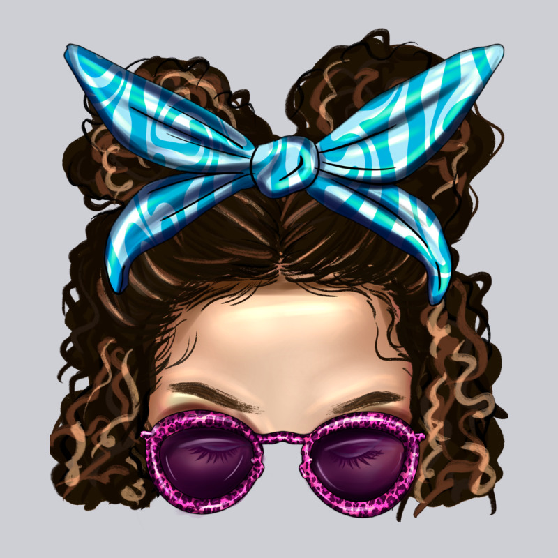 Messy Bun Mom And Pink Leopard Sunglasses Classic Tee by BundleAndBundleShop | Teevron