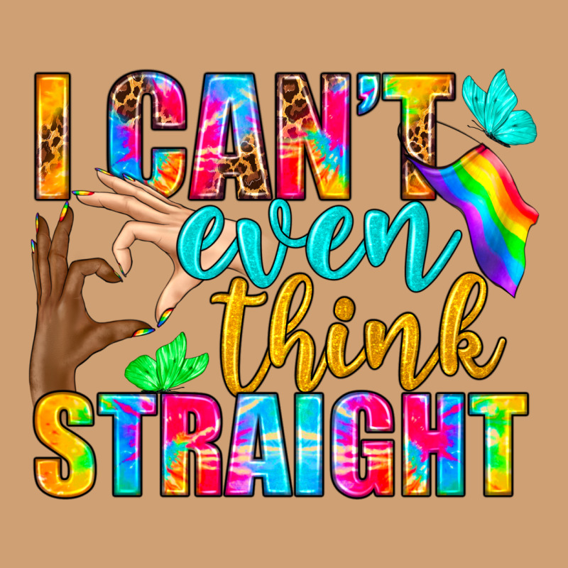 Lgbtq I Can't Even Think Straight Vintage Tee by BundleAndBundleShop | Teevron
