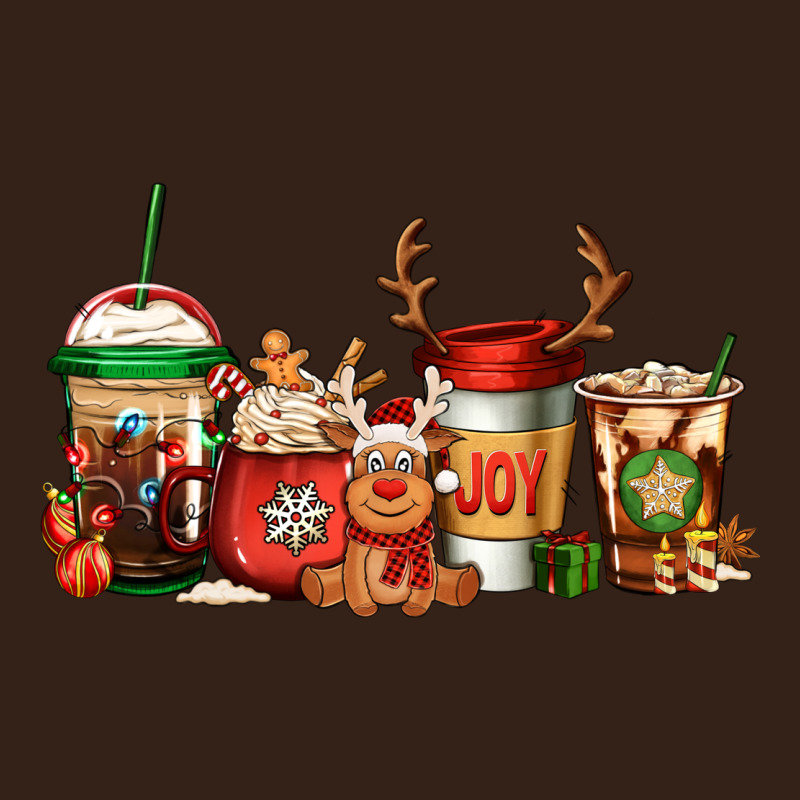 Reindeer Christmas Coffee Cups Heavy Core Tee by Jasminsmagicworld | Teevron