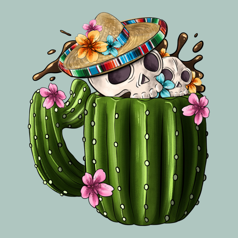 Day Of The Dead Mexican Cactus Premium Sweatshirt by FaDigitalArtStudio | Teevron