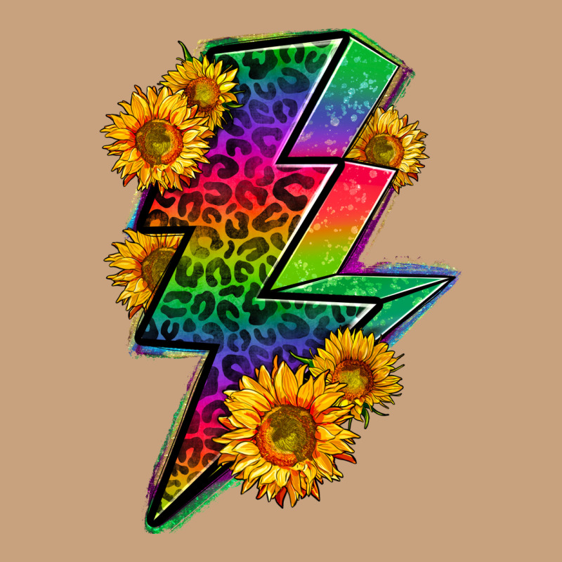 Lgbtq+ Lightnin' Bolt With Sunflower Vintage Tee by BundleAndBundleShop | Teevron