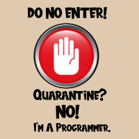I'm Not In Quarantine I'm A Programmer Heavyweight Sweatshirt | Teevron