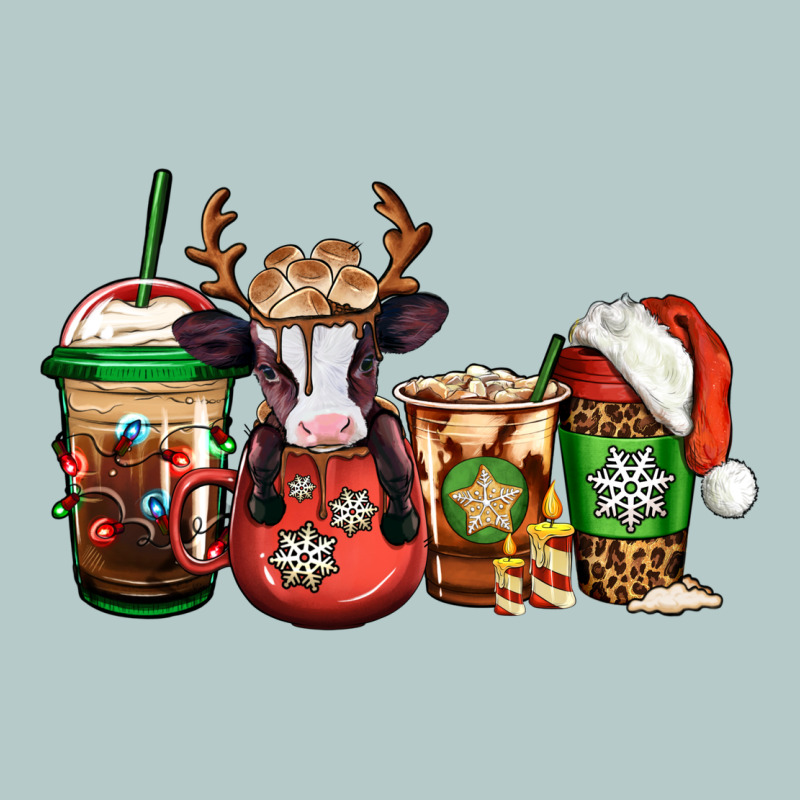 Christmas Baby Calf Coffee Cups Heavy Core Tee by Jasminsmagicworld | Teevron