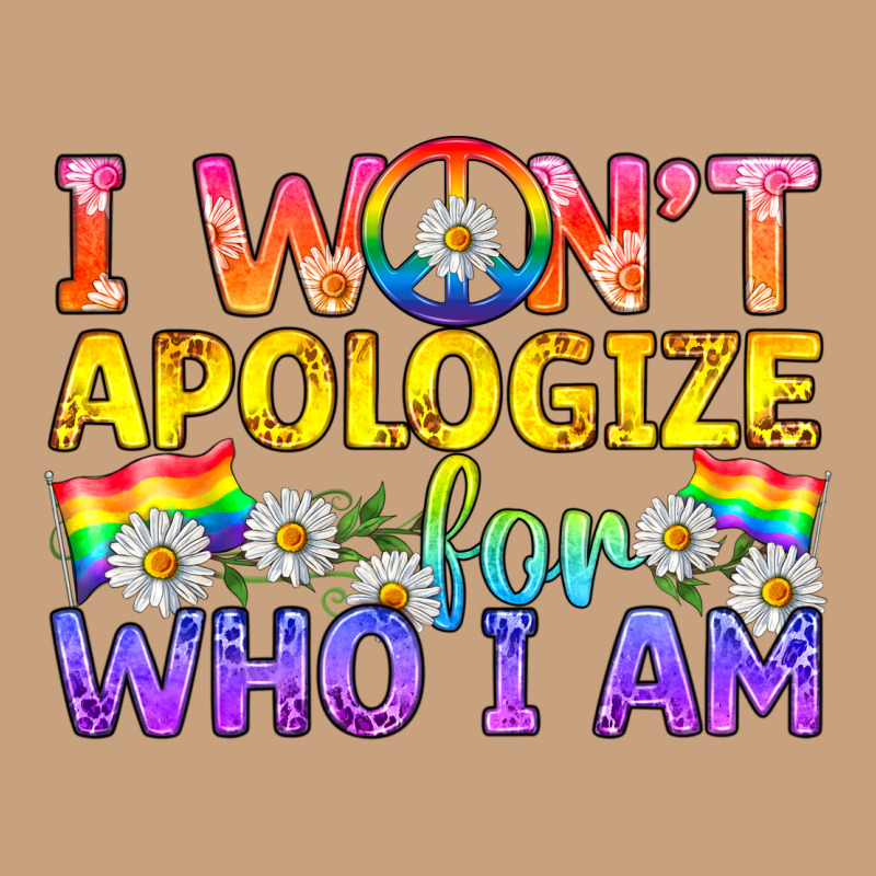 Lgbtq I Won't Apologize For Who I Am Vintage Tee by BundleAndBundleShop | Teevron