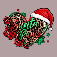 Santa Paws Christmas Heart Vintage Hoodie | Teevron