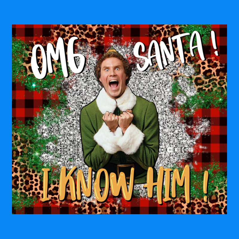 Omg Santa I Know Him Elf Zipper Hoodie by CowGirlArtShop | Teevron